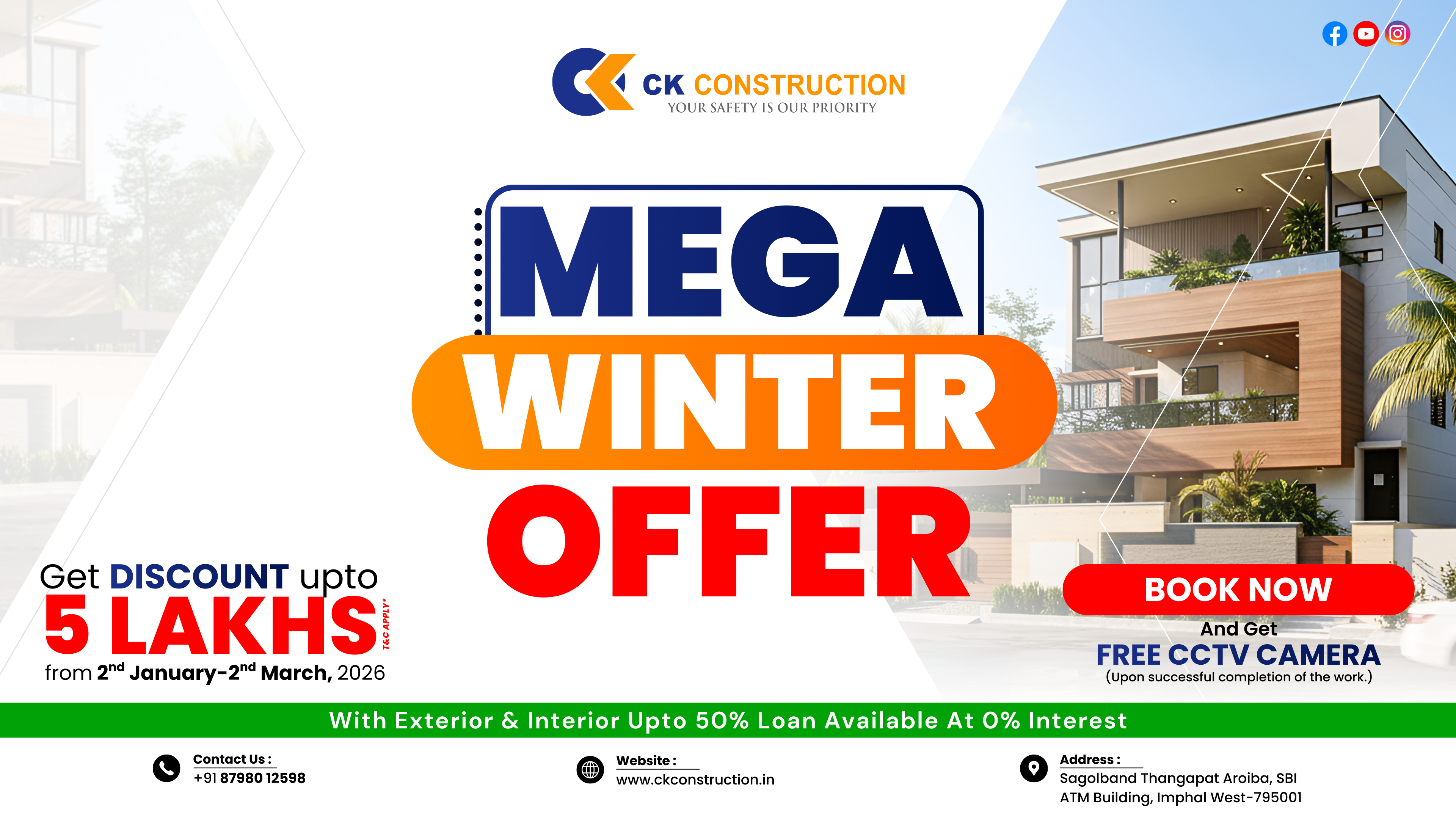 Happy New Year 2026 - CK Construction